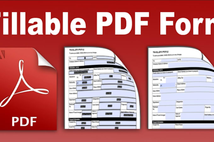 create fillable pdf form