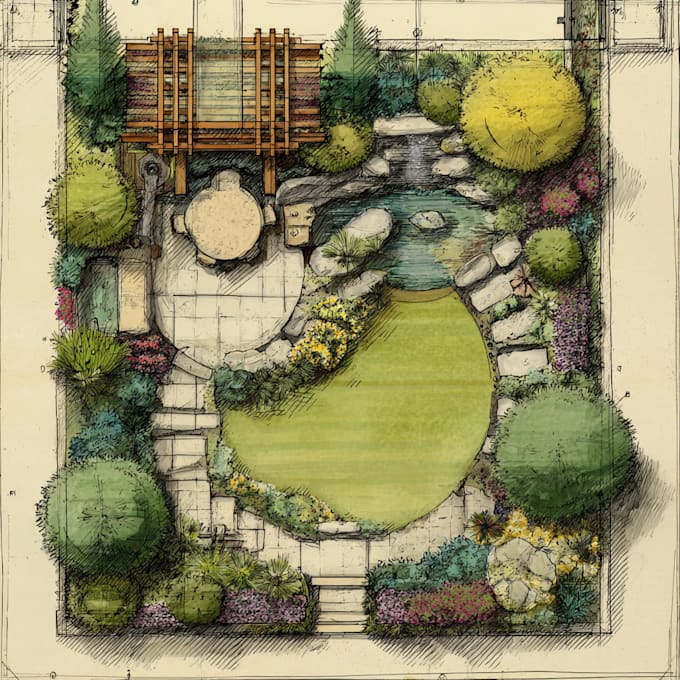help you design a garden or landscape