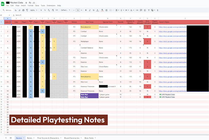offer game design consultation, including playtesting