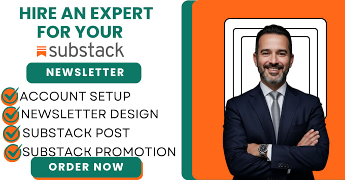 Setup substack account, substack post, substack newsletter, beehiiv by ...