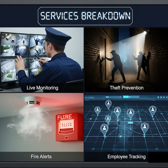 remotely monitor your cctv cameras as a virtual security guard