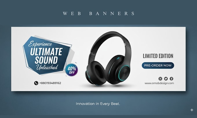 create responsive and eye catching web banner ads