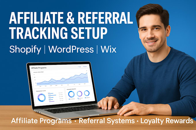 set up affiliate loyalty program, tracking referral system affiliate website