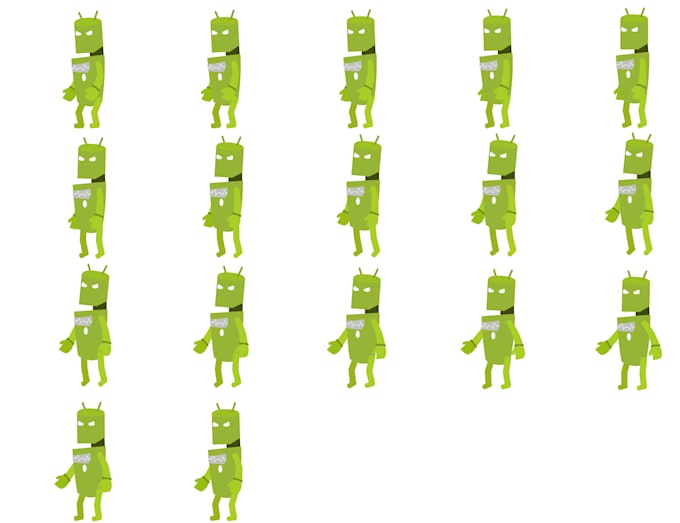 make character sprite animations