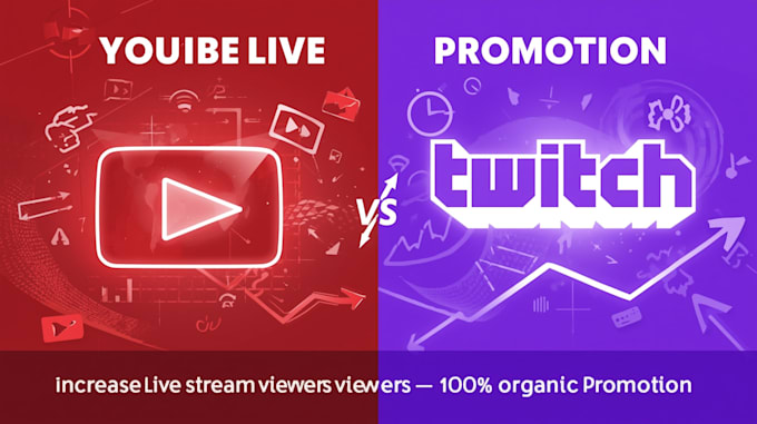 increase your youtube live stream to get real targeted viewer with organic promo