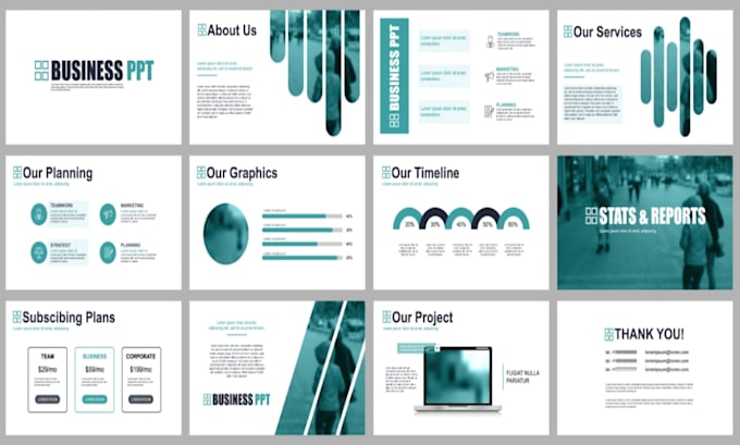 design creative powerpoint and google slides for all purposes