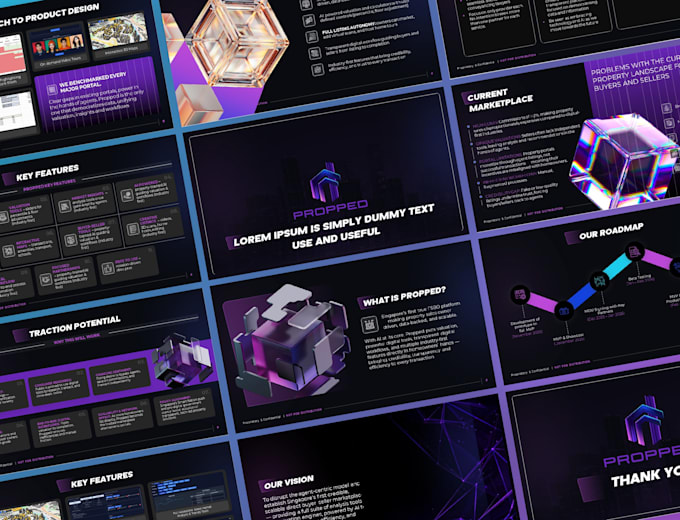 design powerpoint presentation and pitch deck