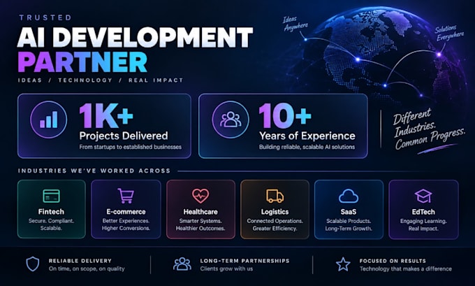 develop ai websites, ai saas, ai apps, ai automations