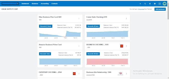 bookkeeping, clean up, catch up, and reconciliation in xero