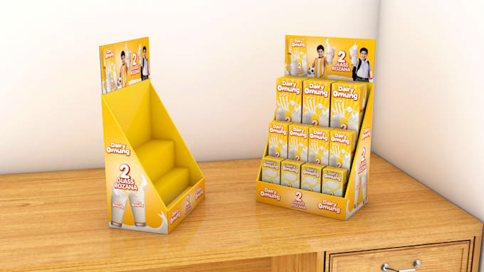 design custom product display box for retail and store