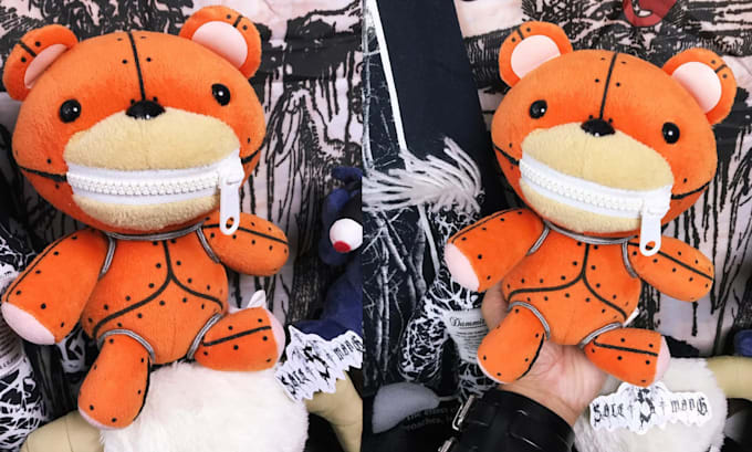 do custom handmade plush toy character design from 2d photo
