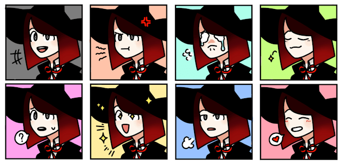 create sprite for visual novel