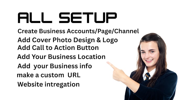 social media accounts create setup