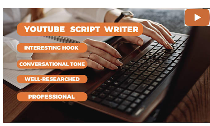 do script writing for youtube videos, video script writer
