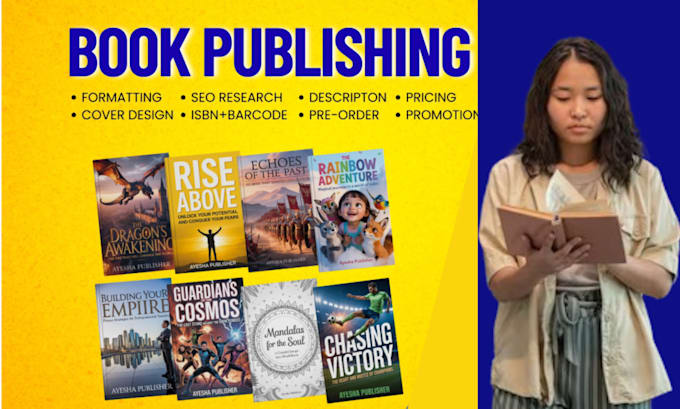 publish book on amazon kindle, ebook formatting, book editing, ghostwriting