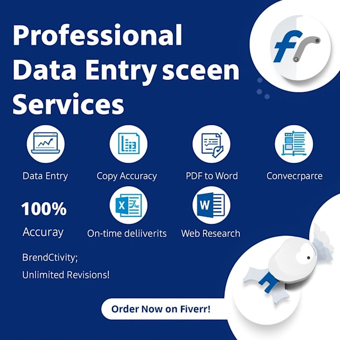 do accurate data entry, accounts spread sheets, copy paste