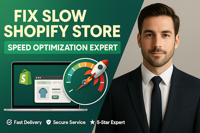 speed up shopify store, fix slow websites and optimize performance, speed expet