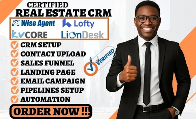 setup real estate lofty crm kvcore wise agent crm liondesk twilio integration
