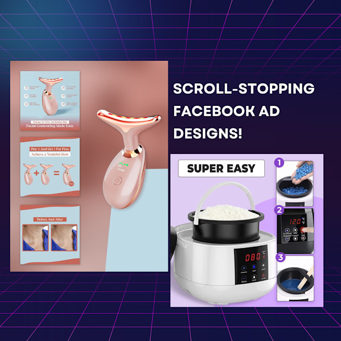 create professional facebook ad designs for your business