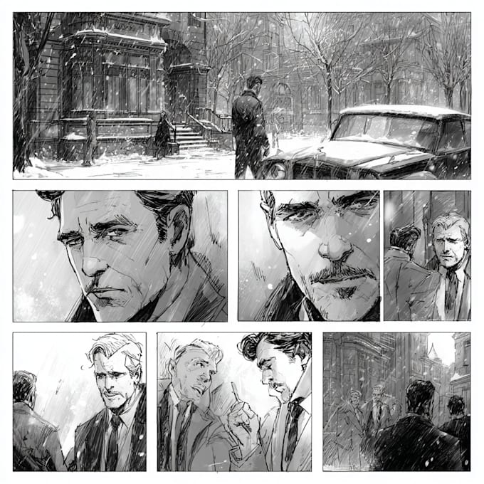 design characters and comic books