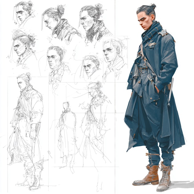design a concept art character or object