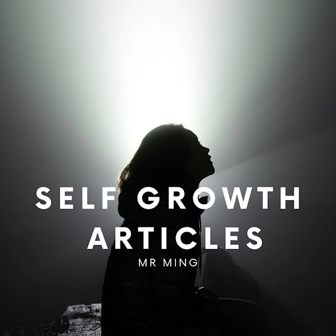 research and write unique personal growth and self help articles