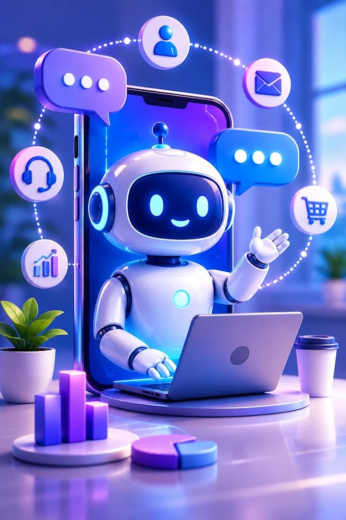 build ai chatbots, chatgpt integrations and python automation using openai API