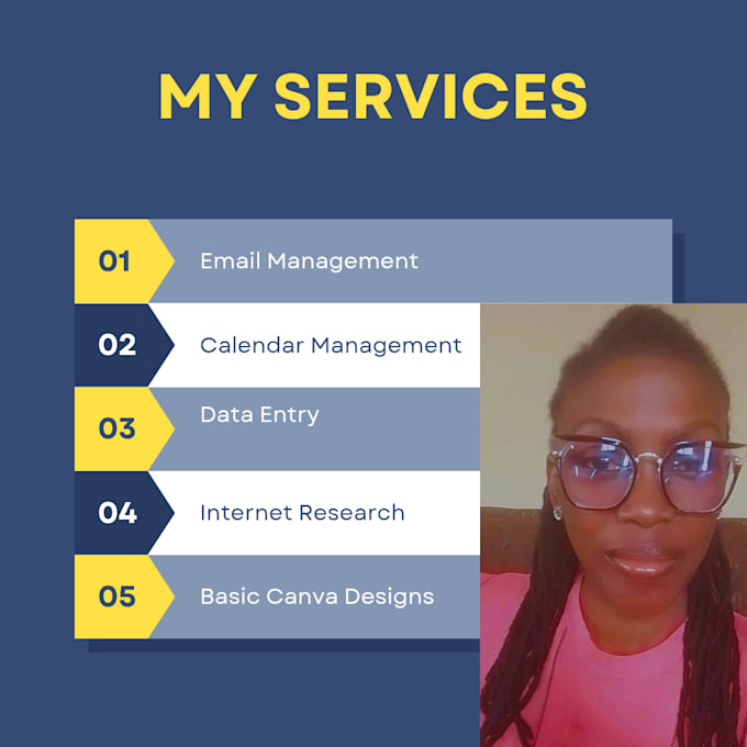 be your personal or administrative virtual assistant