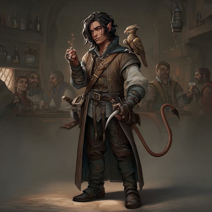 dnd art and dnd character art