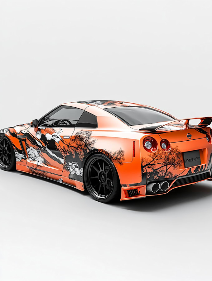 do car wrap, van wrap design vehicle wrap