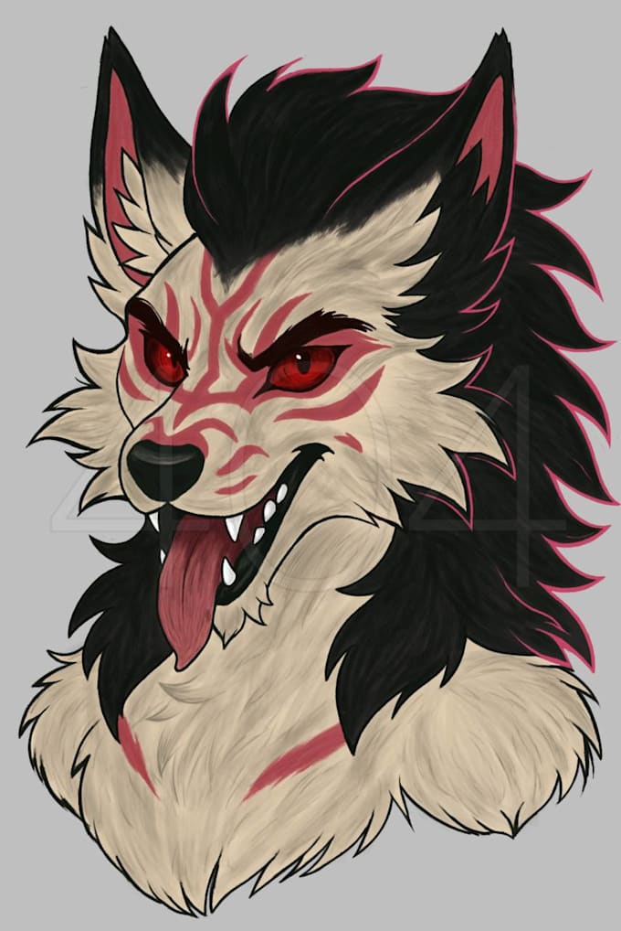 draw your custom furry character commission