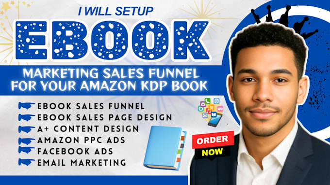 do ebook marketing sales funnel, book promotion social media ads for amazon kdp