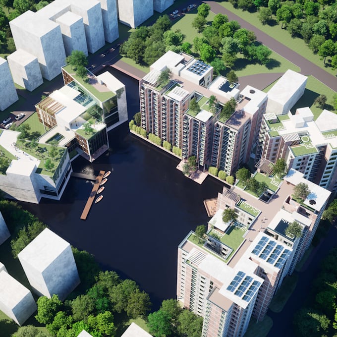 do realistic 3d architectural rendering