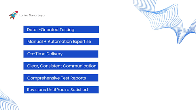 do website testing, software testing, QA testing and website review