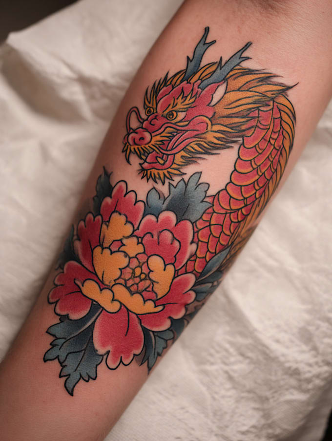 make professional tattoo and custom tattoo