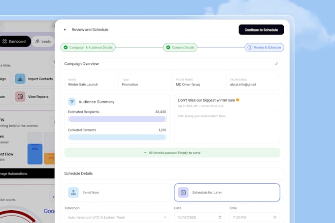 do UI UX design, saas dashboard design, web app design in figma