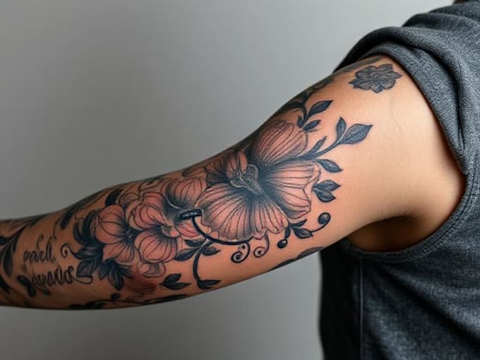 professionally design your sleeve tattoo