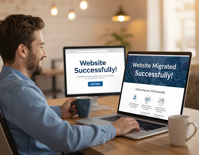 professionally migrate your website to a new host or platform with zero downtime