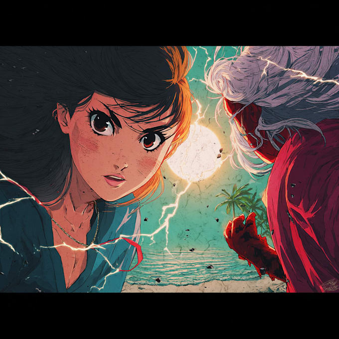 draw anime manga illustration
