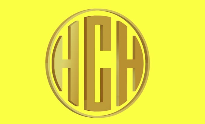 design a luxury monogram logo unlimited revisions