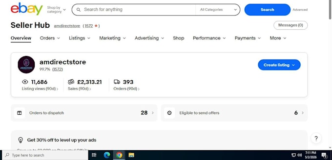 be your virtual assistant for ebay