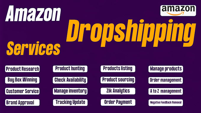 be your amazon dropshipping virtual assistant,amazon fbm,amazon two step ds,amz