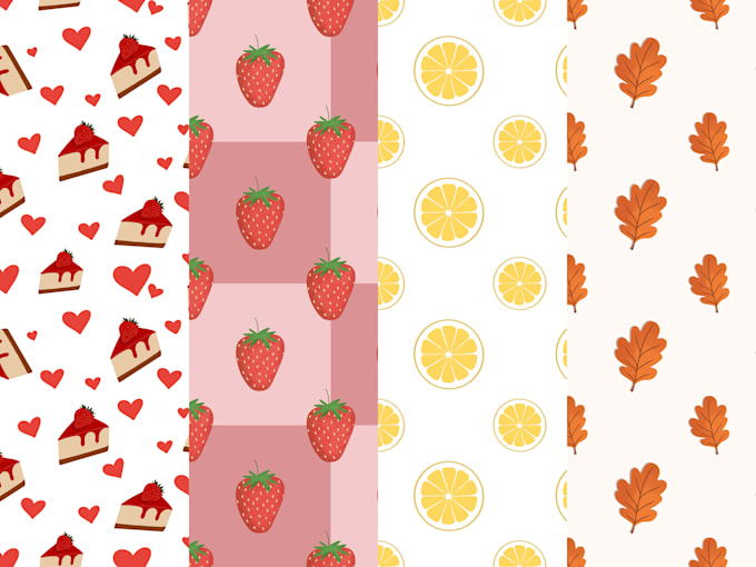 create seamless pattern design, fabric design