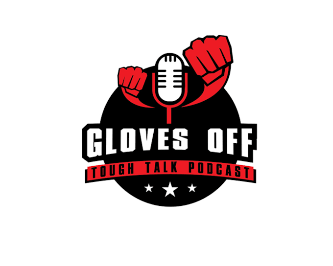 design eye catching microphone, podcast logo