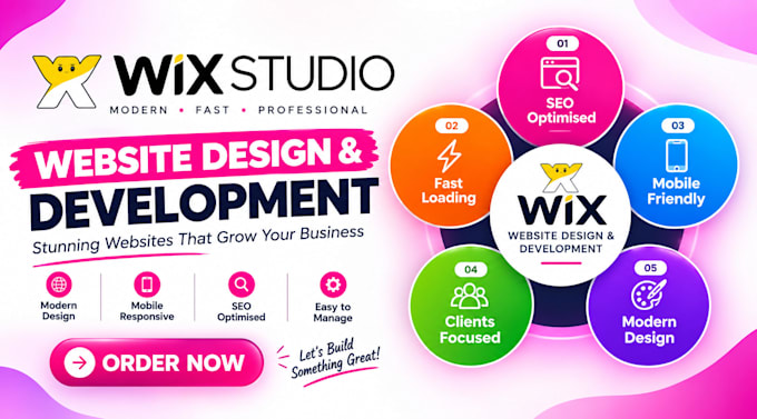 design wix website design redesign wix website wix studio website wix expert