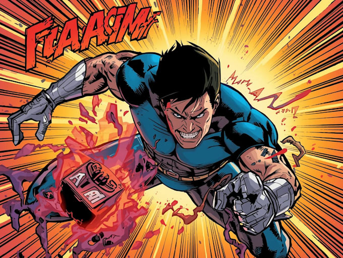create comic style illustrations for brands and projects