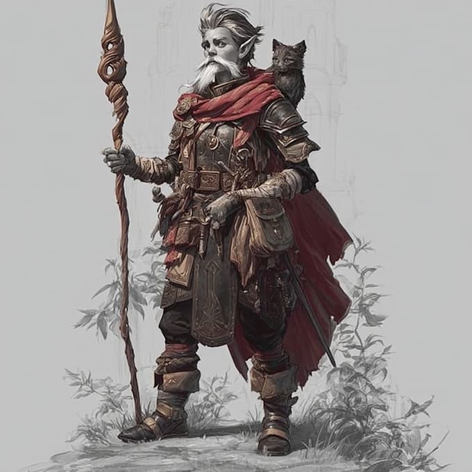 dnd character art and dnd character art