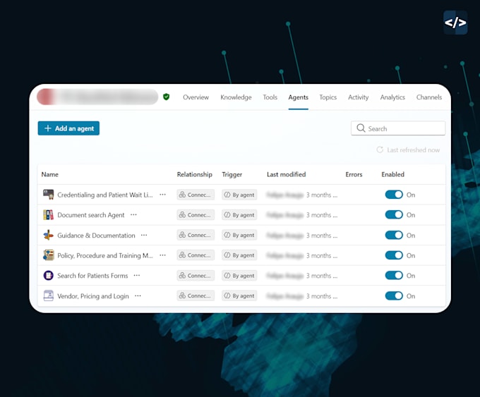 create ai agents with copilot studio