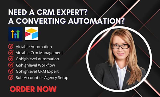 setup gohighlevel crm airtable crm airtable automation ghl api integration