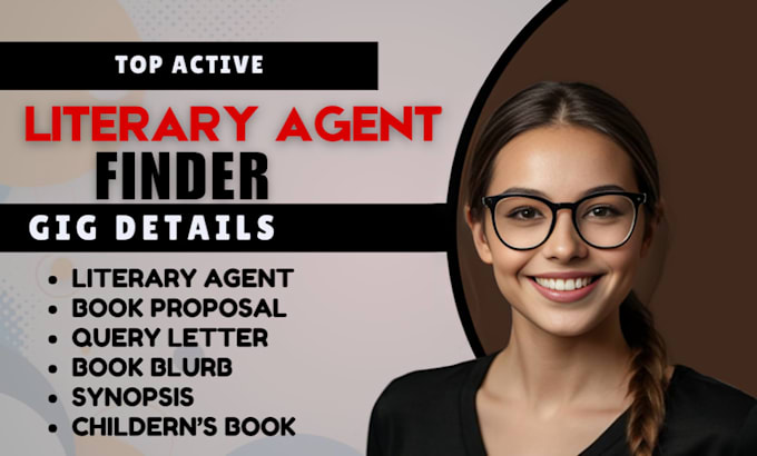 write query letter synopsis book proposal and submit to active literary agent